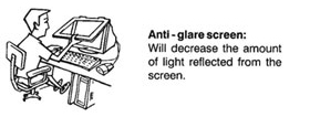 Computer Vision Syndrome Tip - Anti-glare Screen